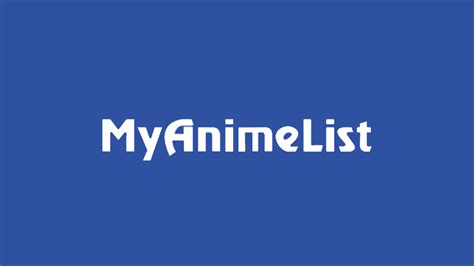 mysanimelist|my anime list log in.